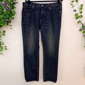 Express Blake Dark Wash Straight Leg Jeans 34x34